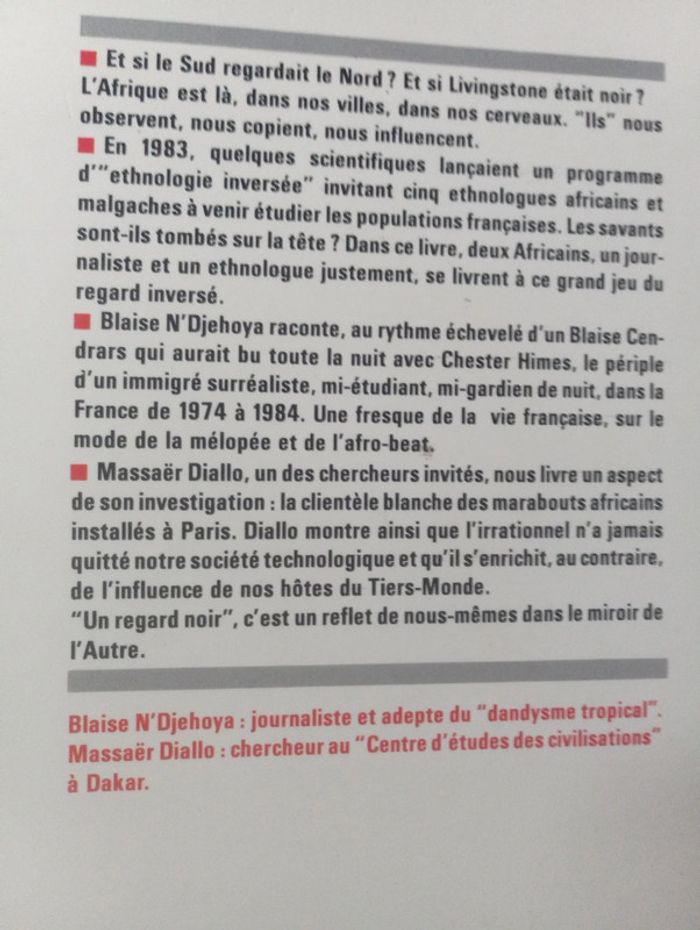 Un regard noir Les Français vus par les Africains - photo numéro 3