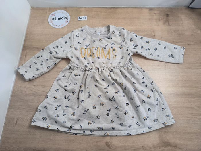 Robe fleurie 24 mois