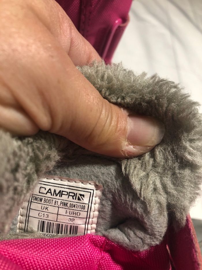 Botte fourrée caoutchouc hiver campri 32 - photo numéro 4
