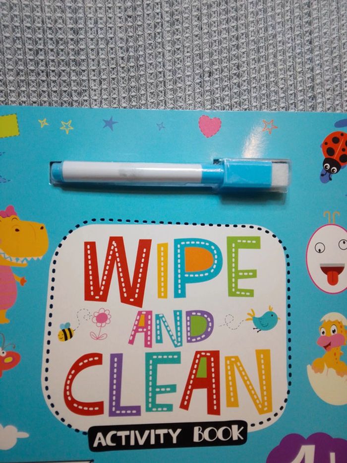 Livre ardoise activités "écrit et efface" / 4 ans + - photo numéro 3