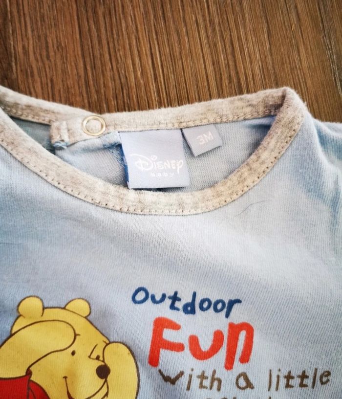 Pyjama bébé garçon 3 mois Winnie l'ourson - photo numéro 2