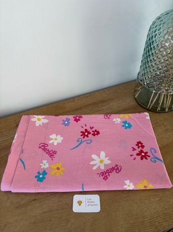 Taie traversin rose barbie 135 cm