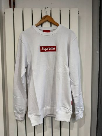 Pull / Sweat blanc Supreme Taille L