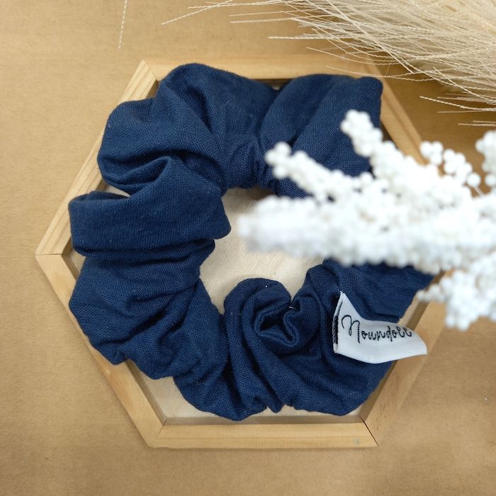 Lot de 3 Chouchous Cheveux Bio Ecologique | Accessoire Cheveux Bio pour Enfants et Aldultes | Fait Main à Lyon | Mode Durable et Éthique - photo numéro 4