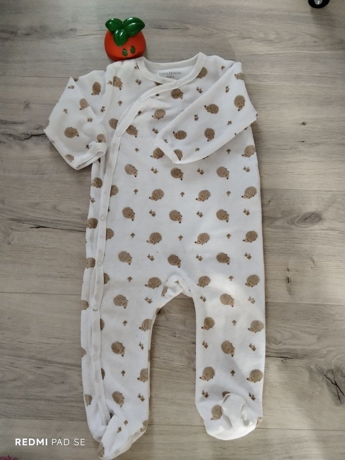 Pyjama bébé Hérisson