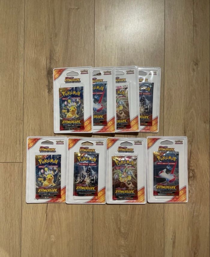 Lot booster Pokémon étincelle déferlante ev8