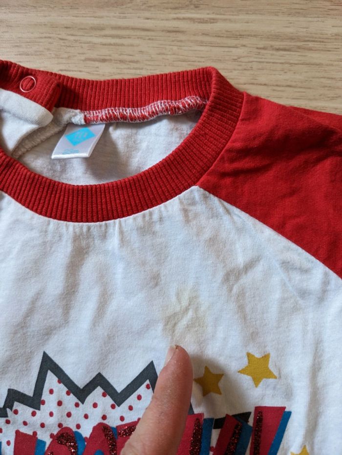 T-shirt manches longues garçon taille 2 ans - photo numéro 2