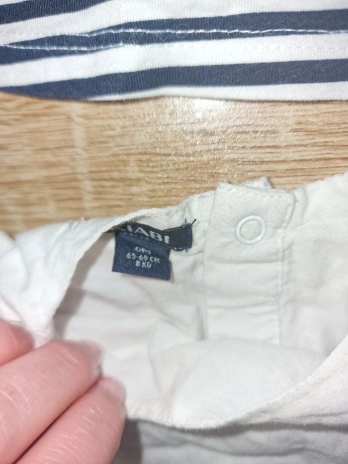 Lot 2 robes 6 mois - photo numéro 2