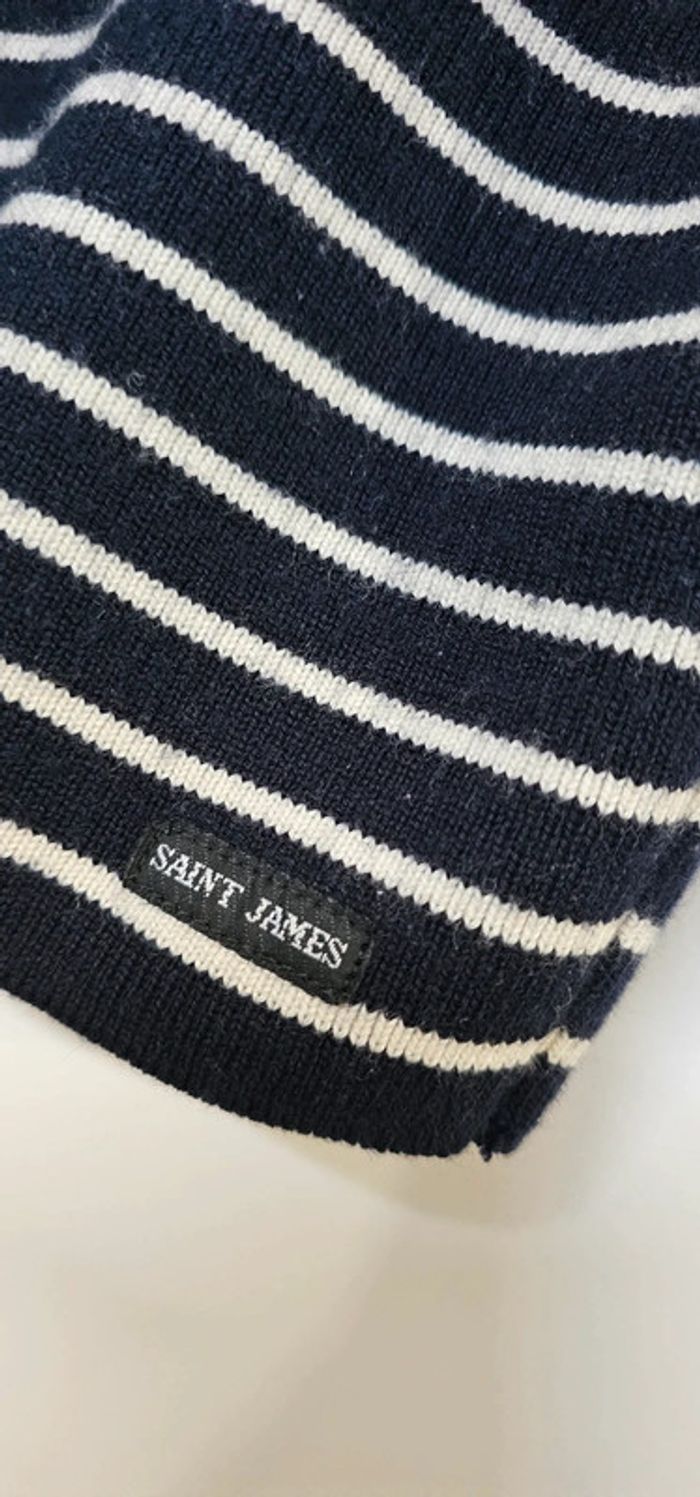 Pull Marinière laine Saint James 2 ans - photo numéro 5
