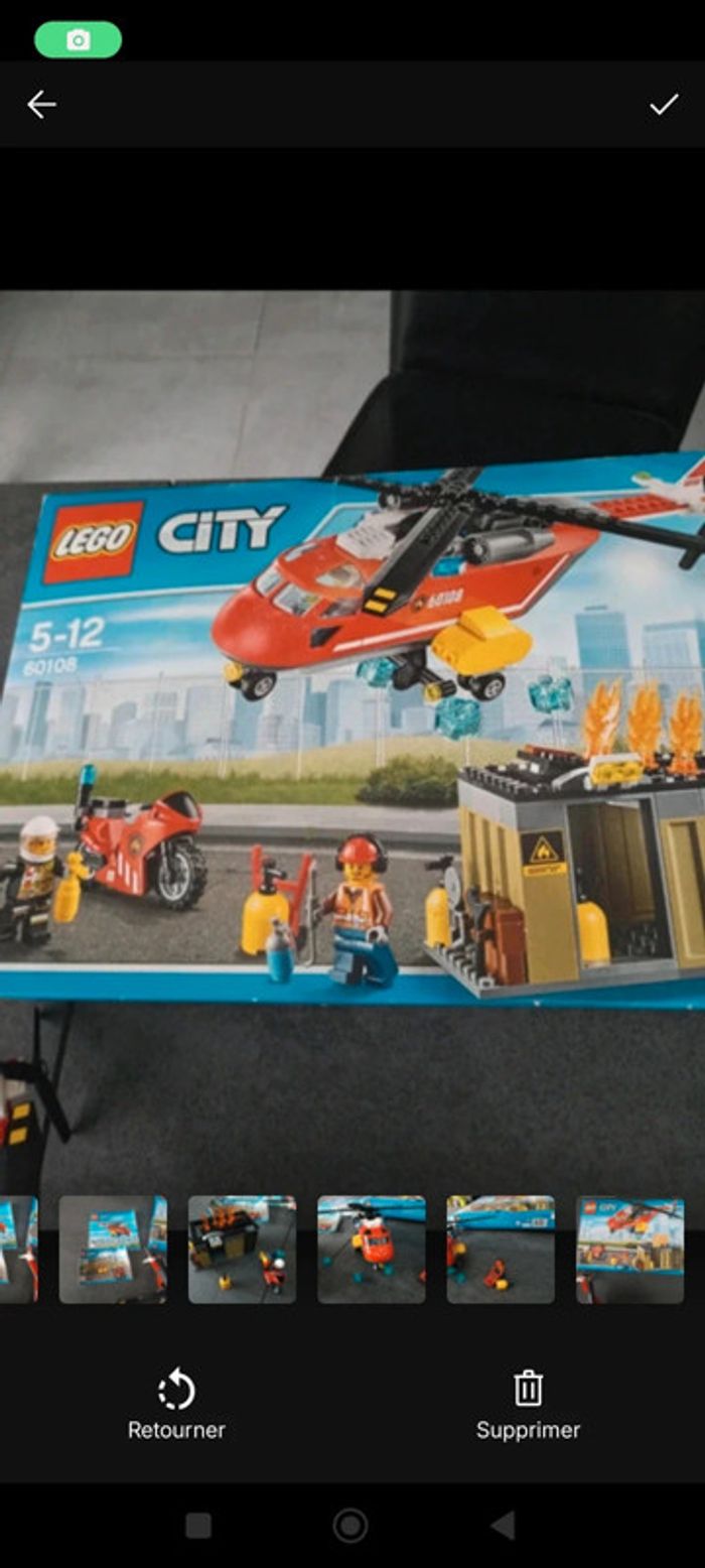 Lego 60108: L'unité de secours des pompiers - photo numéro 2
