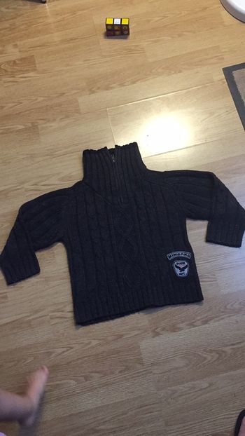 Pull chaud col roulé 5 ans