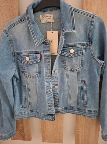 Sublime veste en jeans taille xl 