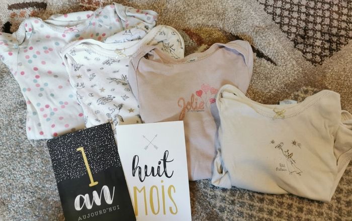 Lot bodies manches longues