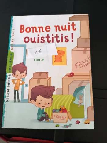 Livre "bonne nuit ouistitis"