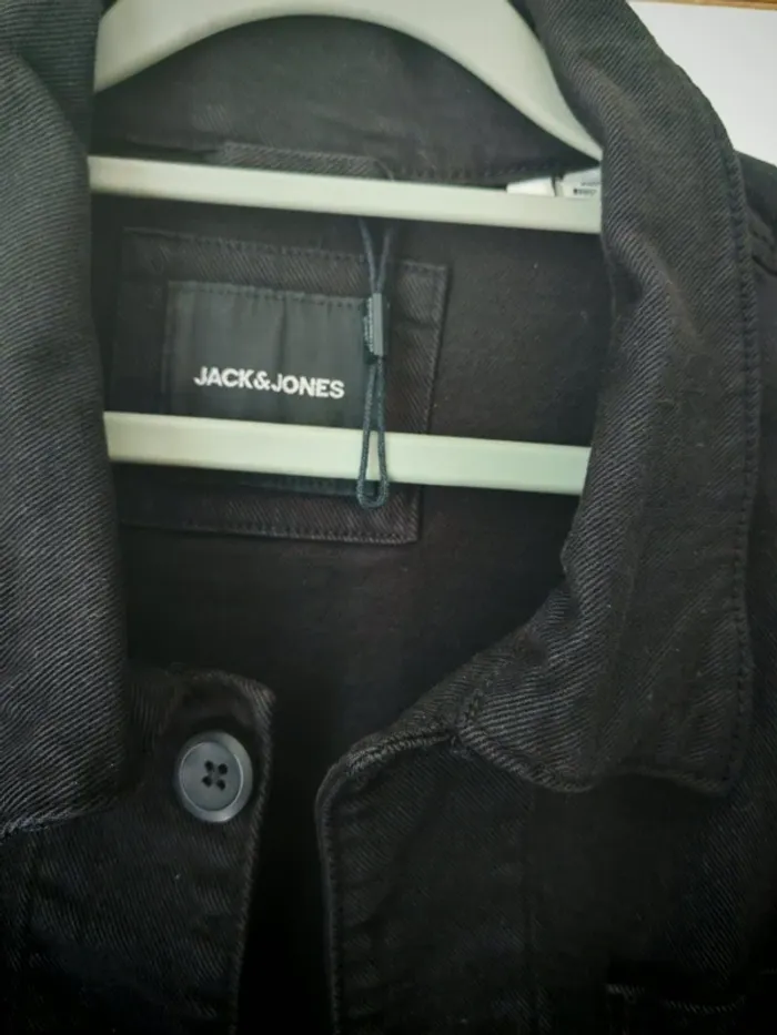 Blouson noir jack&jones - photo numéro 3
