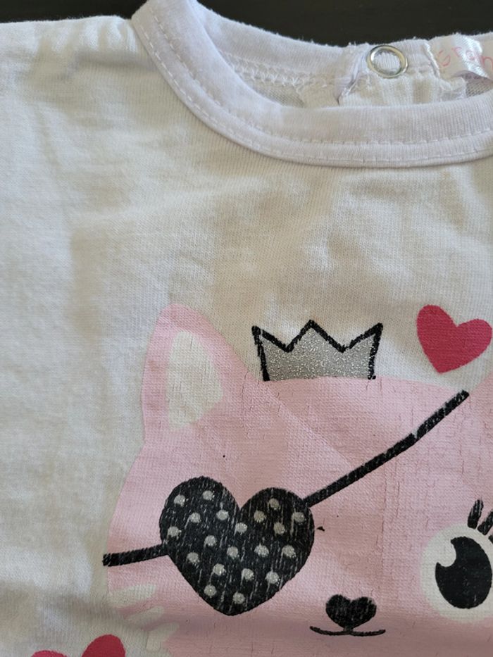 Lot hauts automne hiver fille 6 mois - photo numéro 9