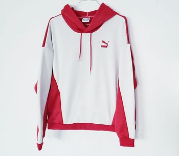 Puma Original Sweat à Capuche Court Oversize M-L