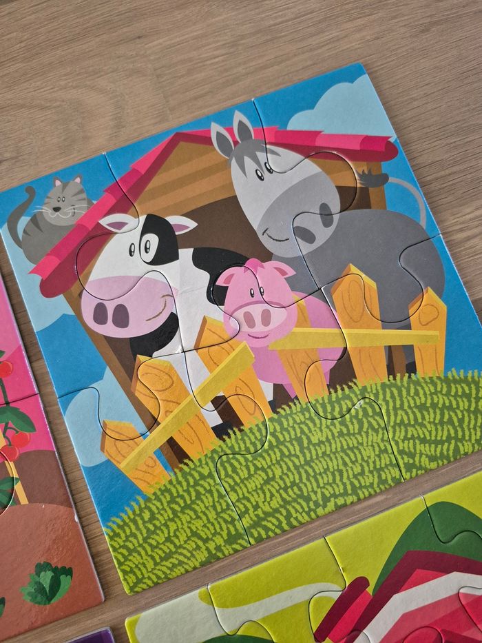 Lot de 4 puzzles Diset - photo numéro 4