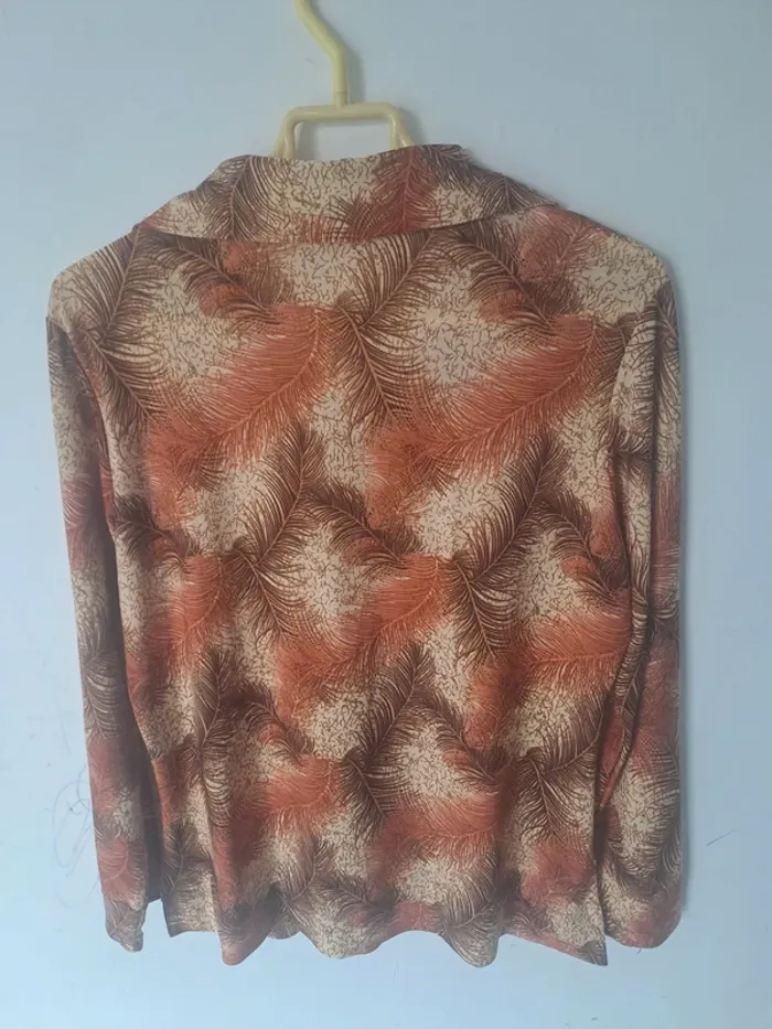 Blouse fluide vintage C&Y Taille L - photo numéro 9