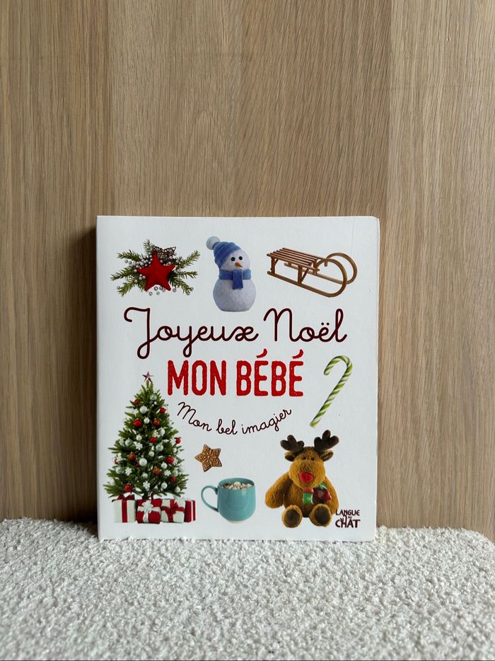 Livre mon bel imagier de Noël