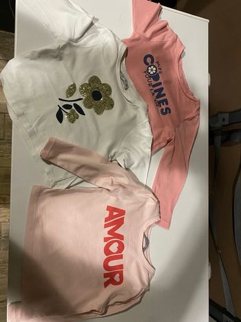 Lot 3 tee short jamais portés 