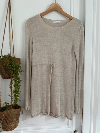 Robe courte fil doré