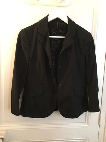 Veste noire manches 7/8