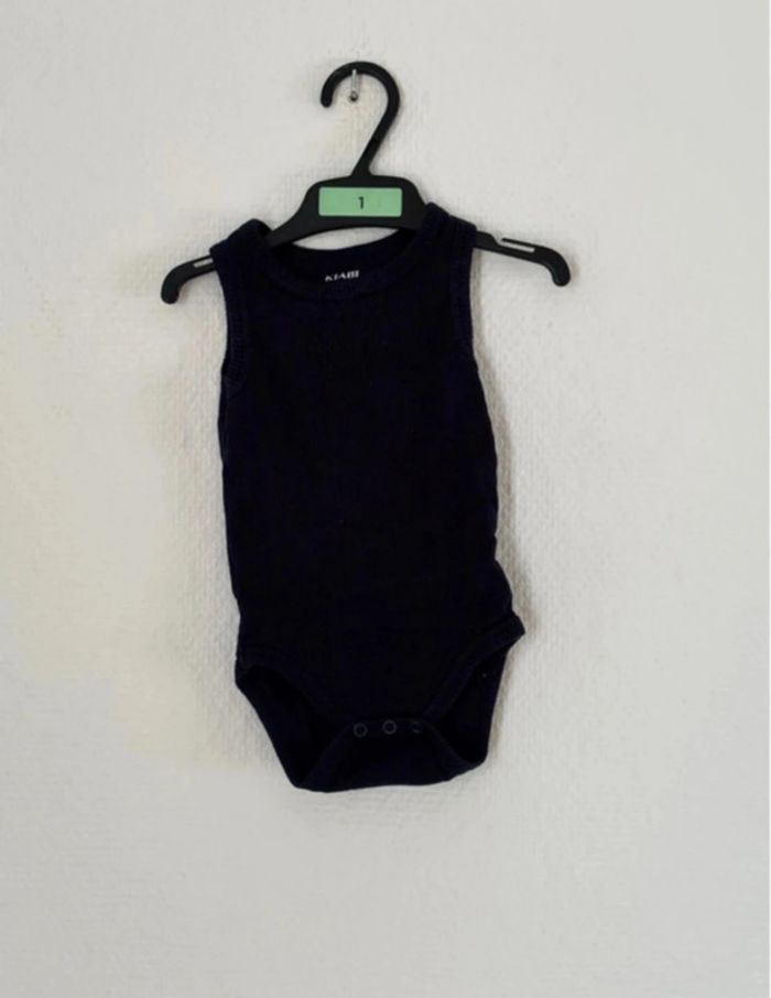 Body débardeur bébé garçon - taille 6 mois