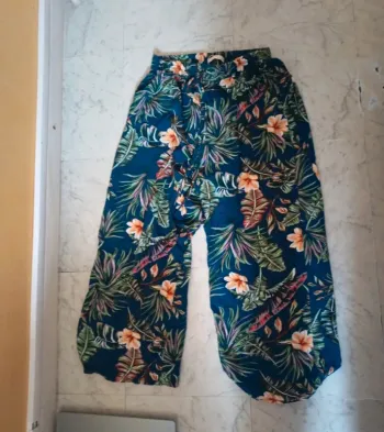 Pantalon à jambes larges taille 40 Zeva