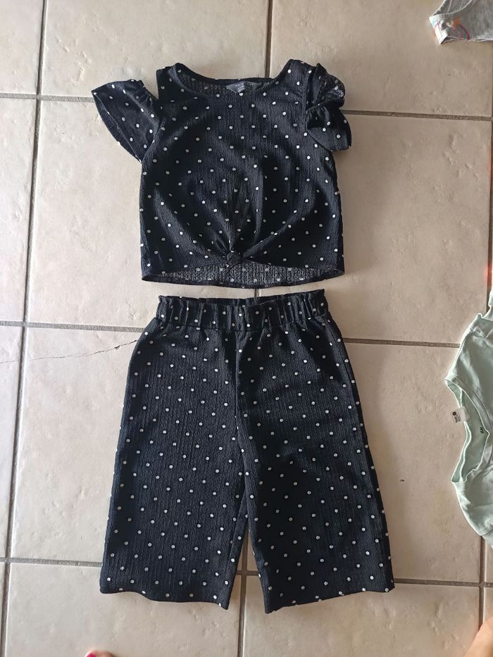 Lot vêtements fille 98-104 cm multimarques - photo numéro 2