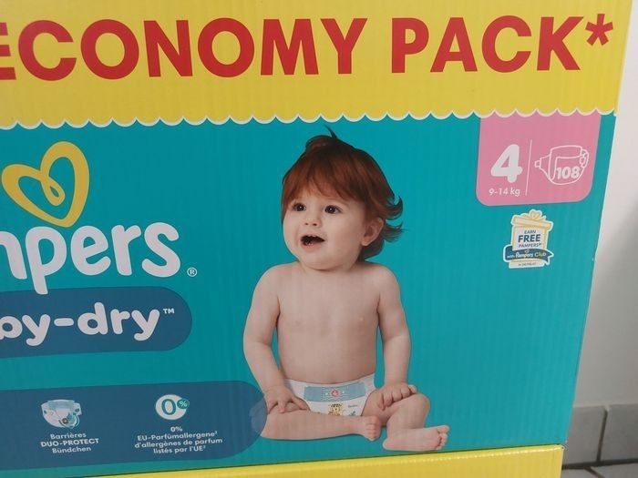 Couche pampers max packs. Taille 4 - photo numéro 2