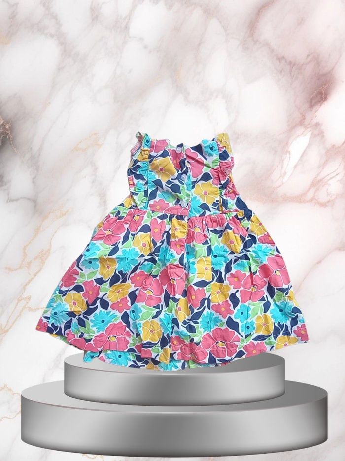 Robe d'été anti morosité pour bébé fille taille 12 mois - photo numéro 2