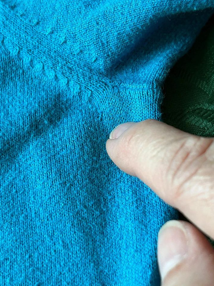 Pull turquoise 42 Mer du Nord - photo numéro 5