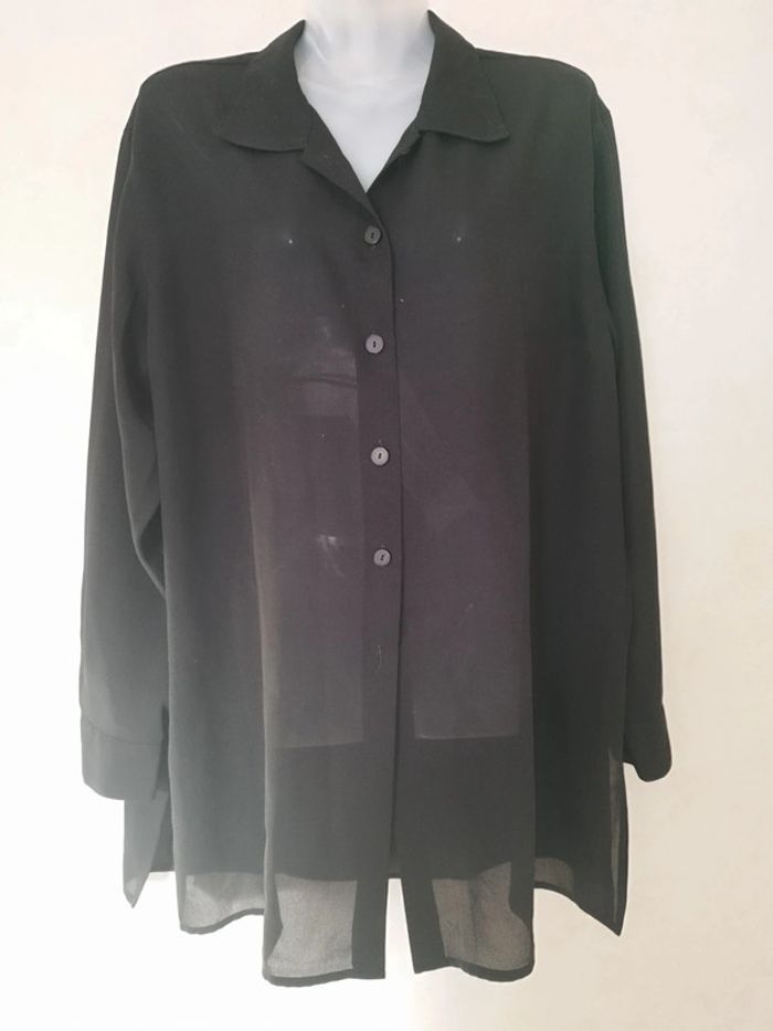 Chemise noire femme - photo numéro 4