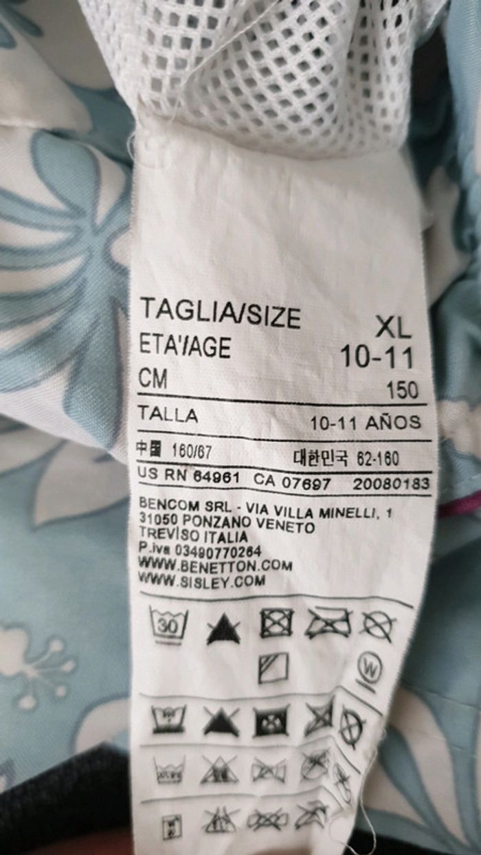 Short de bain garçon Taille 10 11 ans Tom et Jerry marque benetton - photo numéro 4