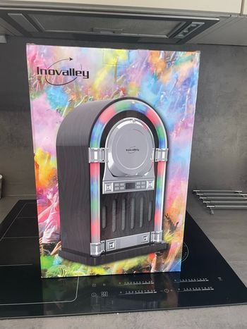 Juke-box rétro lecteur ce