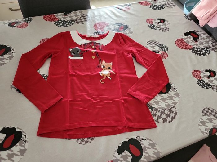 Tee-shirt manches longues 8/10 ans
