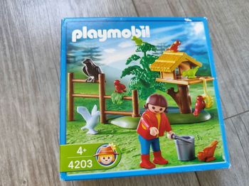 Enfant oiseaux et nid playmobil