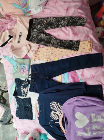 Lot vêtements fille 6 ans toute marque