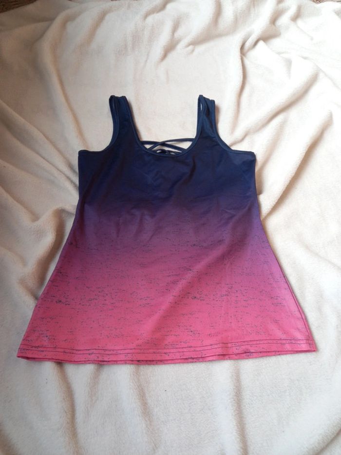 💝 -50% Top débardeur t-shirt sans manches dégradé - photo numéro 2