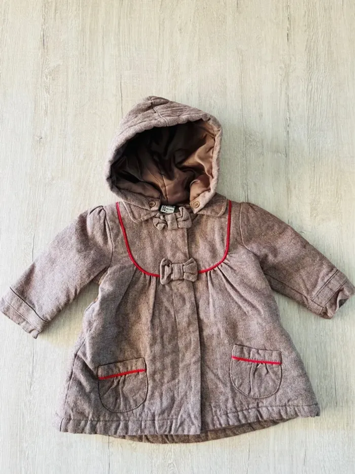 Manteau automne hiver bébé fille tape à l’œil