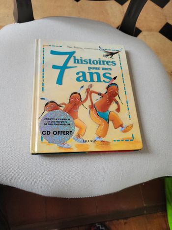 Livre et CD 7 histoires pour mes 7 ans anniversaire Fleurus