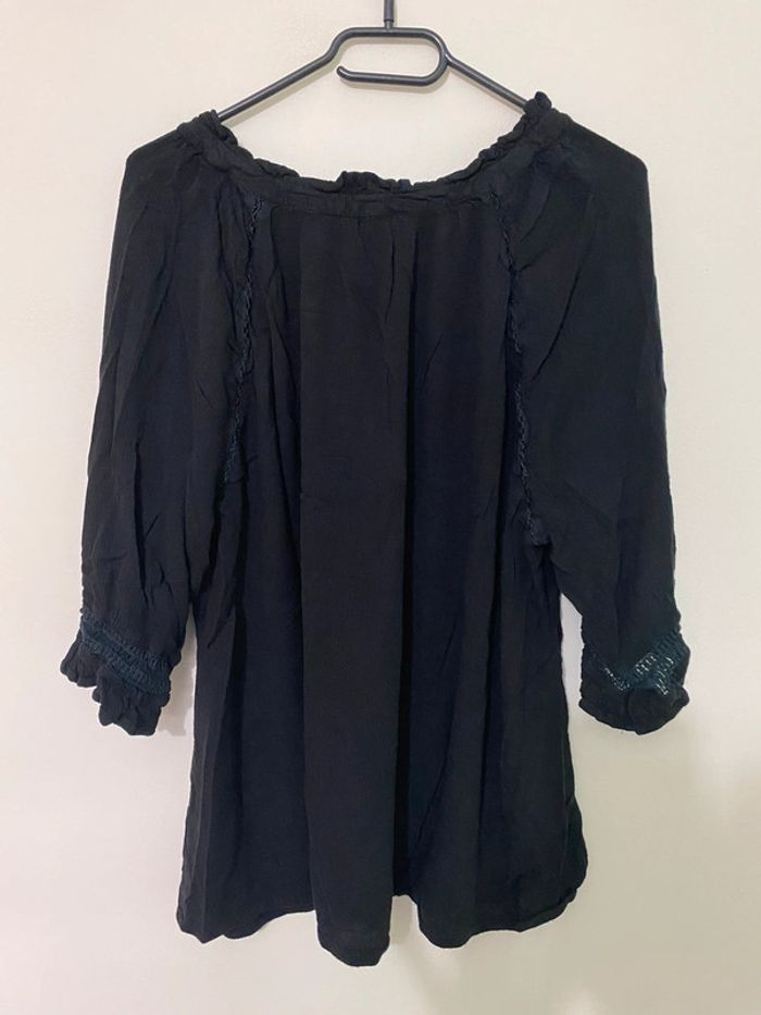 Blouse noire MS Mode taille 48 - photo numéro 5