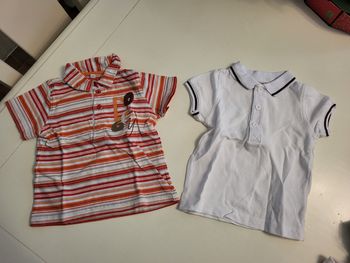 Lots 3 polos manches courtes