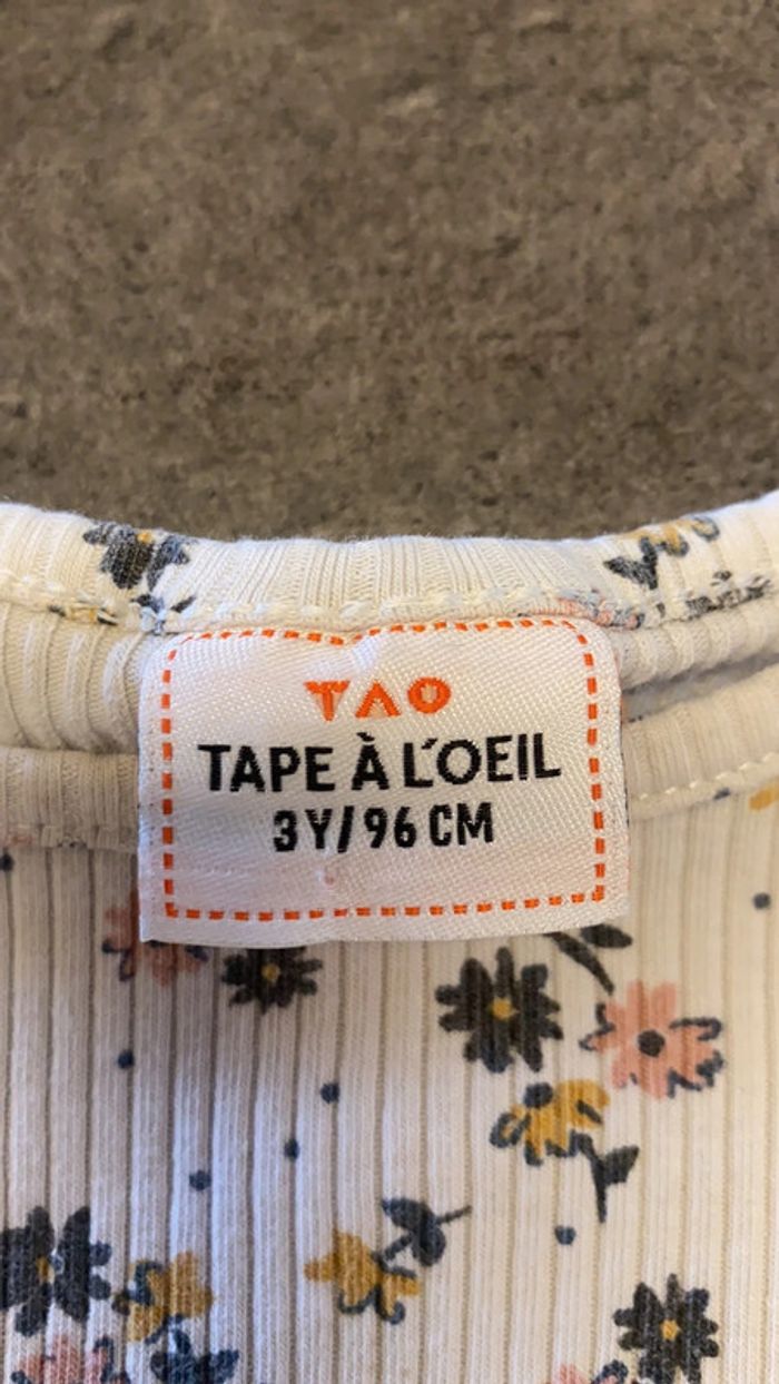 Tee Shirt Manche Longue Tape à l’Oeil 3ans - photo numéro 2