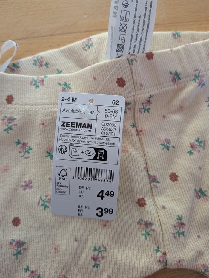 Lot Zeeman Beige Mom Style 2-4 mois - photo numéro 4