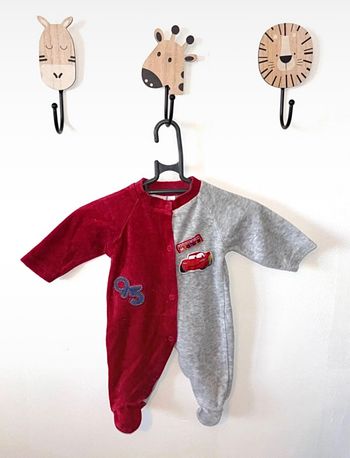 Pyjama velours Cars taille 0 mois