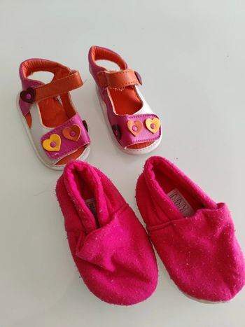 Lot de paires de chaussures