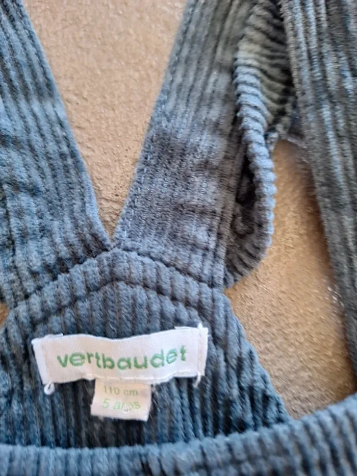 Salopette en velours - photo numéro 2