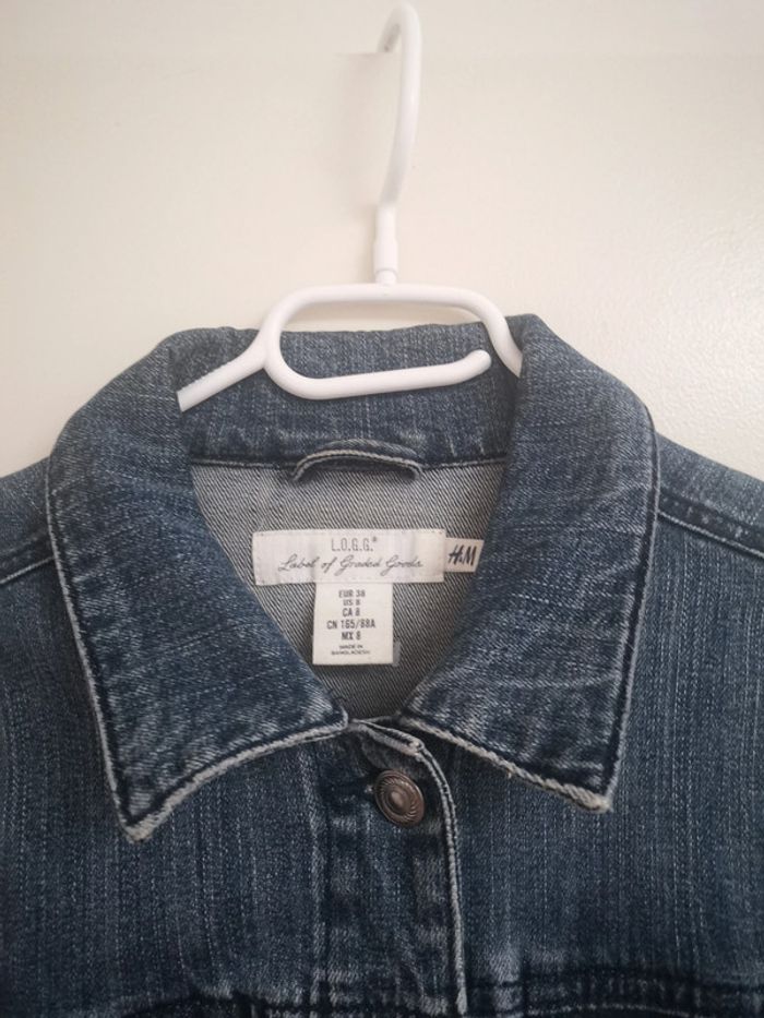 Veste en jean indémodable taille 38 - photo numéro 4